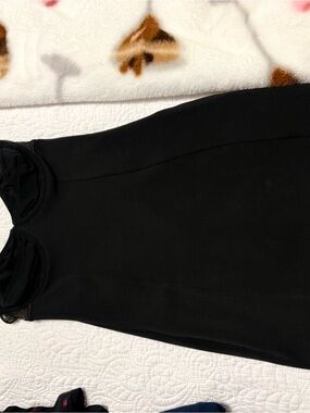 Whitefox Black Bodycon Mini Dress